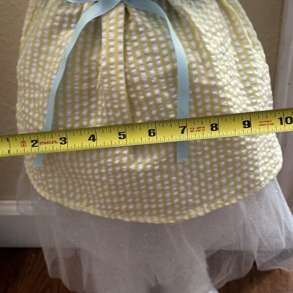 Pottery Barn Kids 32” Bunny Rabbit Set Couple Easter Freestanding Decor RARE Tag - Picture 16 of 16